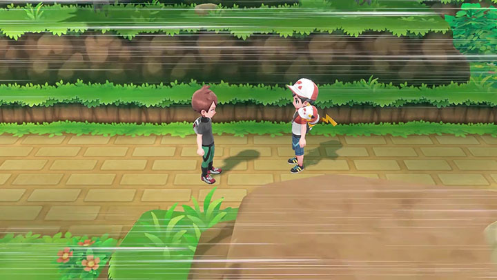 Rival Pokémon Let's Go Pikachu et Évoli