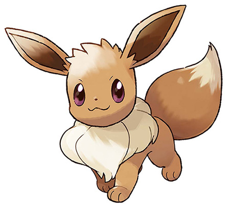 Starter Évoli Pokémon Let's Go Pikachu et Pokémon Let's Go Évoli