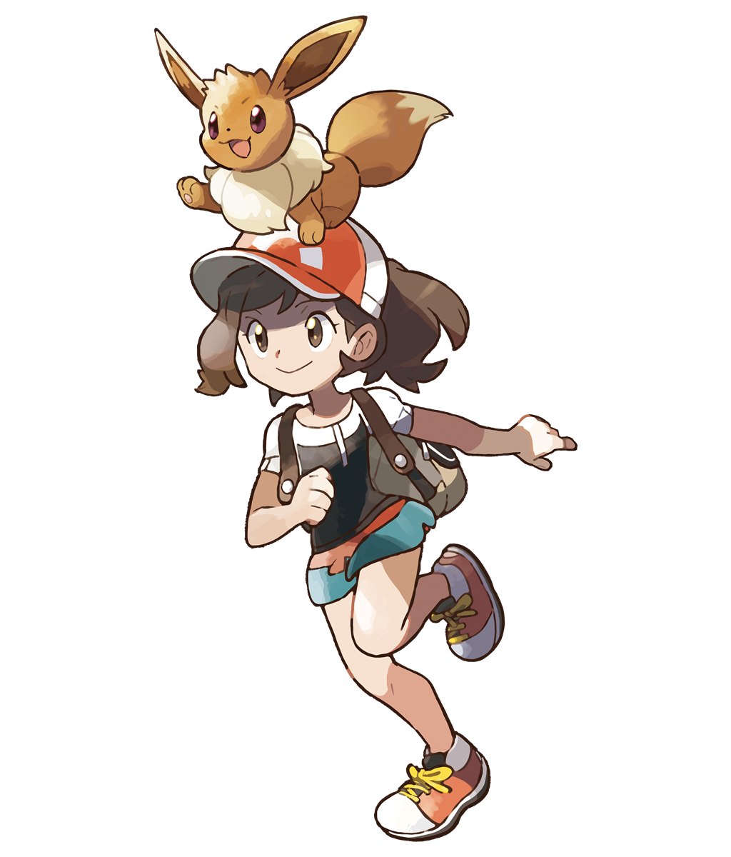 Héros Pokémon Let's Go Pikachu et Pokémon Let's Go Évoli