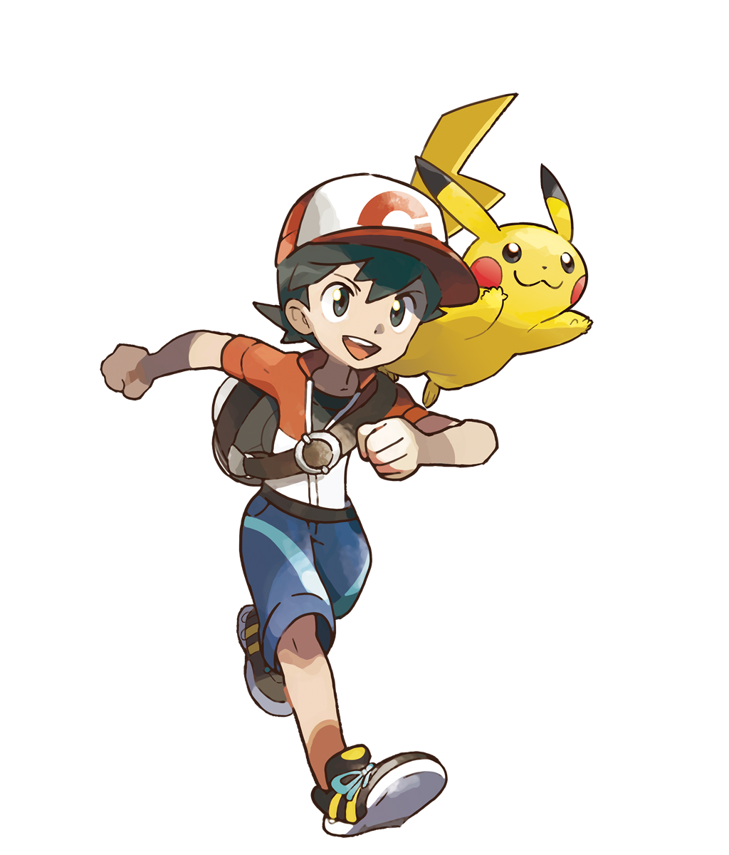 Héros Pokémon Let's Go Pikachu et Pokémon Let's Go Évoli