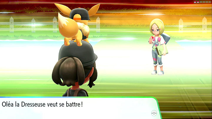 Oléa la Dresseuse - Carmin sur Mer - Pokémon Let's Go Pikachu et Let's Go Évoli