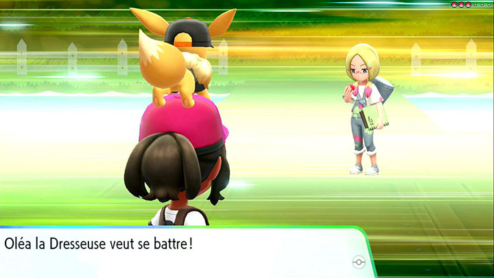 Oléa la Dresseuse - Carmin sur Mer - Pokémon Let's Go Pikachu et Let's Go Évoli