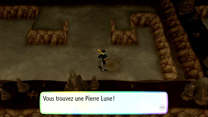 Pierre Lune au Mont Sélénite - Pokémon Let's Go Pikachu et Évoli