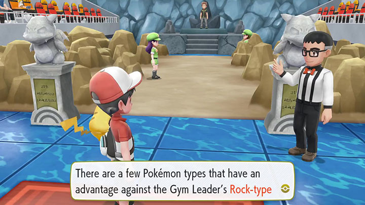 Arène d'Argent sur Let's Go Pikachu et Évoli Arène d'Argent sur Let's Go Pikachu et Évoli