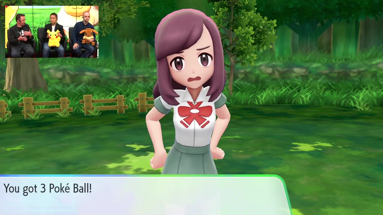 Dresseur sur Pokémon Let's Go Pikachu et Évoli