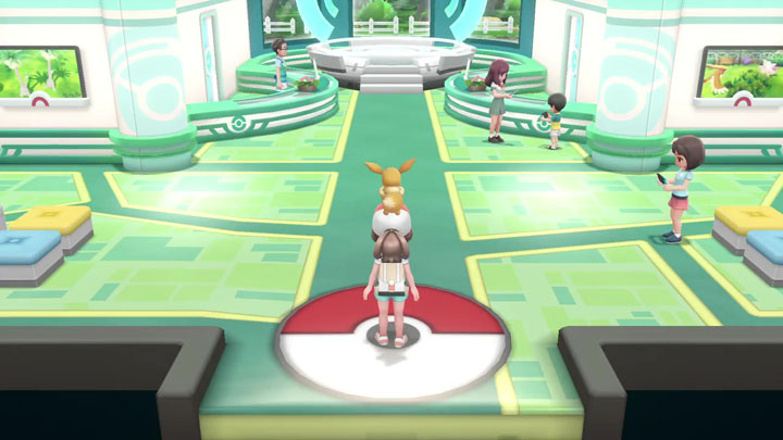 Go Park sur Pokémon Let's Go Pikachu et Évoli Go Park sur Pokémon Let's Go Pikachu et Évoli