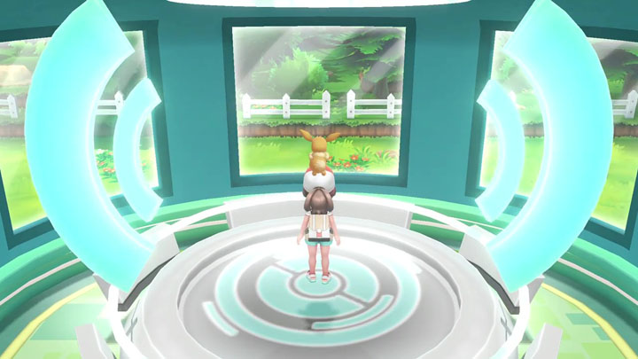 Go Park sur Pokémon Let's Go Pikachu et Évoli Go Park sur Pokémon Let's Go Pikachu et Évoli