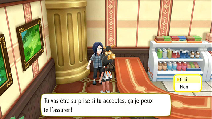 Échange interne au Plateau Indigo - Noadkoko d'Alola - Pokémon Let's Go Pikachu et Pokémon Let's Go Évoli