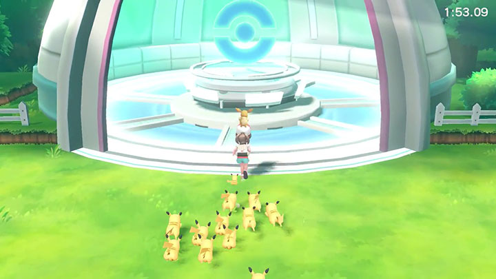 Mini-Jeu Pokémon à GoGo - Complexe Go Park - Pokémon Let's Go Pikachu et Évoli