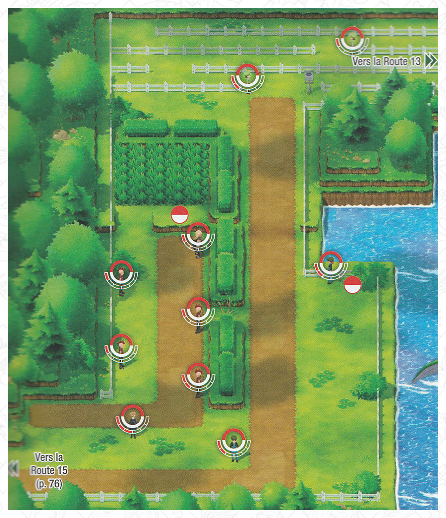 Route 14 Pokémon Let's Go Pikachu et Let's Go Évoli