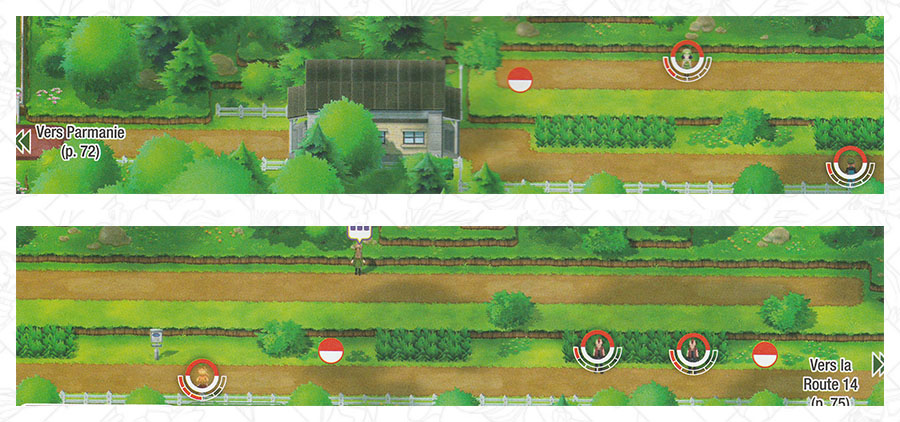 Route 15 Pokémon Let's Go Pikachu et Let's Go Évoli