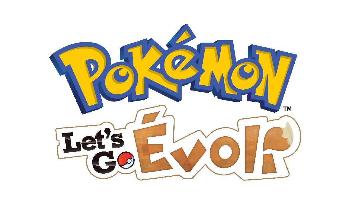 Logos des jeux Pokémon Let's Go Pikachu et Pokémon Let's Go Évoli