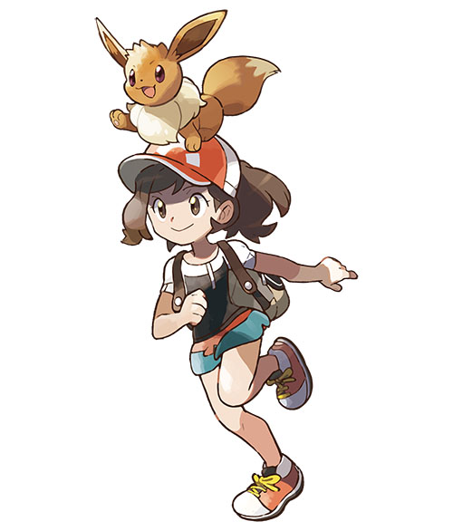 Héros Pokémon Let's Go Pikachu et Pokémon Let's Go Évoli