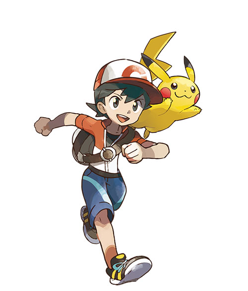 Héros Pokémon Let's Go Pikachu et Pokémon Let's Go Évoli