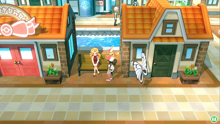 Arcanin - Pokémon offert à Carmin sur Mer - Pokémon Let's Go Pikachu et Pokémon Let's Go Évoli