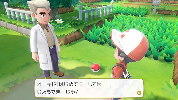 Screenshot Pokémon Let's Go Pikachu et Évoli