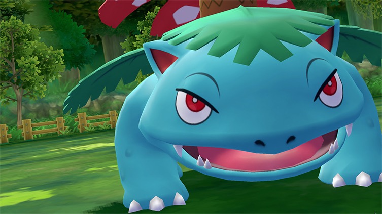 Screenshot Pokémon Let's Go Pikachu et Évoli