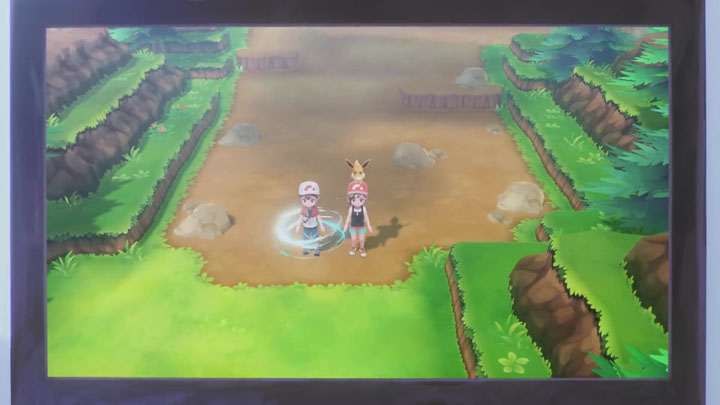 Screenshots Pokémon Let's Go Pikachu et Pokémon Let's Go Évoli