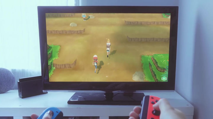 Screenshots Pokémon Let's Go Pikachu et Pokémon Let's Go Évoli