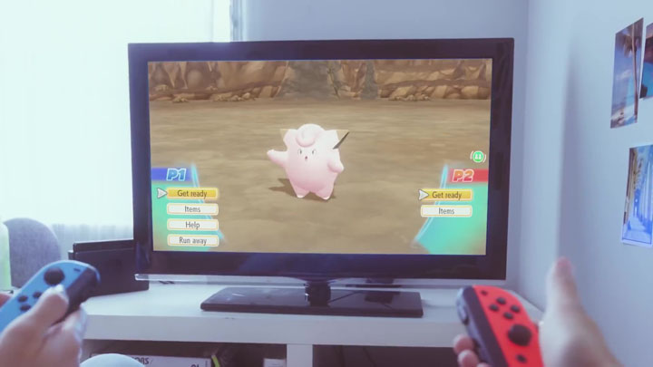 Screenshots Pokémon Let's Go Pikachu et Pokémon Let's Go Évoli