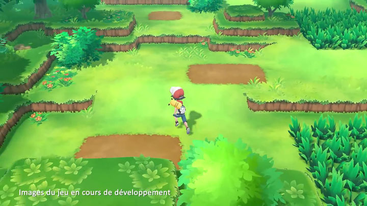 Screenshots Pokémon Let's Go Pikachu et Pokémon Let's Go Évoli