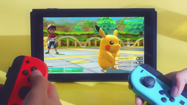 Screenshots Pokémon Let's Go Pikachu et Pokémon Let's Go Évoli