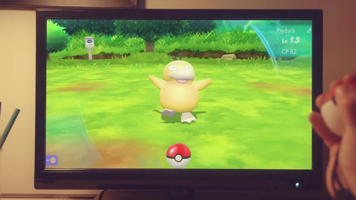 Screenshots Pokémon Let's Go Pikachu et Pokémon Let's Go Évoli