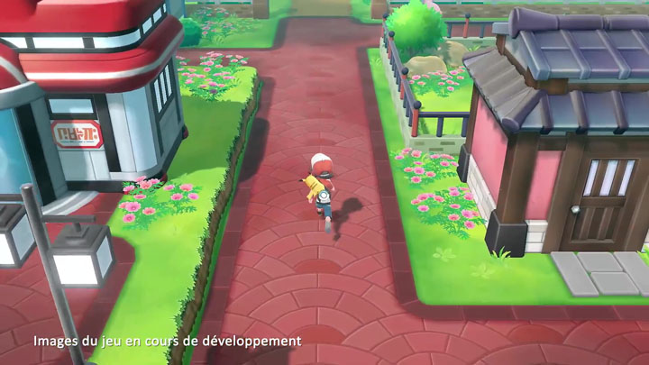 Screenshots Pokémon Let's Go Pikachu et Pokémon Let's Go Évoli