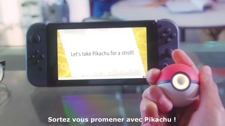 Screenshots Pokémon Let's Go Pikachu et Pokémon Let's Go Évoli