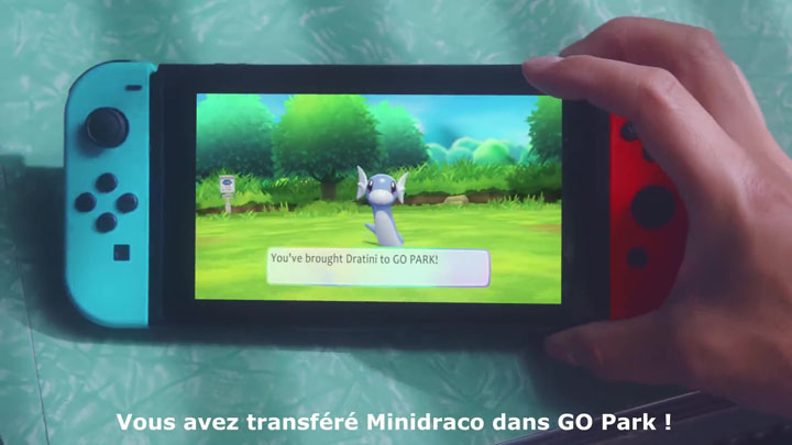 Screenshots Pokémon Let's Go Pikachu et Pokémon Let's Go Évoli