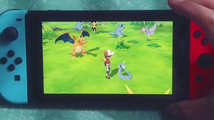 Screenshots Pokémon Let's Go Pikachu et Pokémon Let's Go Évoli