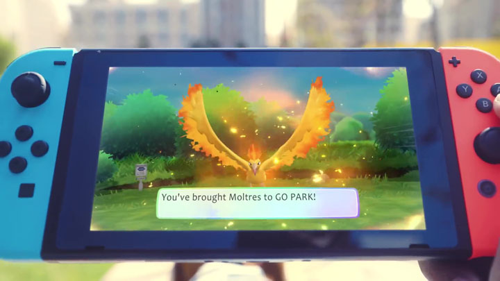 Screenshots Pokémon Let's Go Pikachu et Pokémon Let's Go Évoli