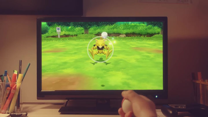 Screenshots Pokémon Let's Go Pikachu et Pokémon Let's Go Évoli