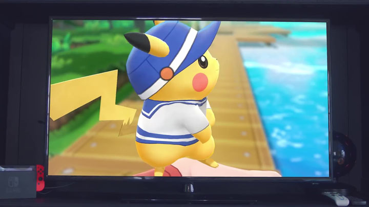 Screenshots Pokémon Let's Go Pikachu et Pokémon Let's Go Évoli