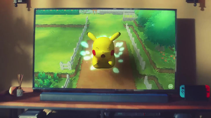 Screenshots Pokémon Let's Go Pikachu et Pokémon Let's Go Évoli