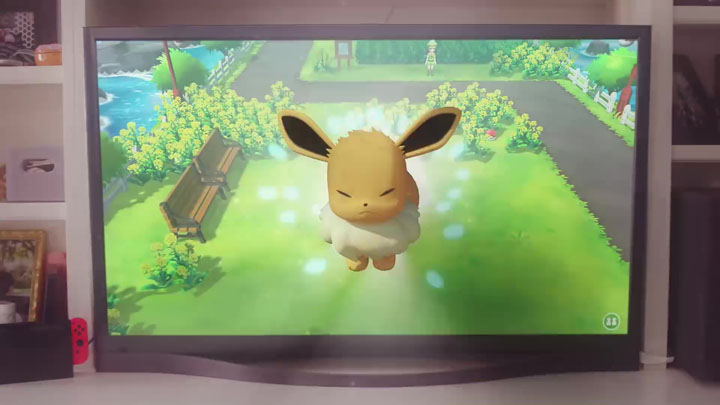 Screenshots Pokémon Let's Go Pikachu et Pokémon Let's Go Évoli