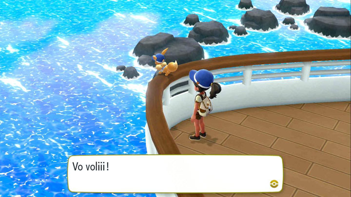 Partie 3 : l'Océan et Carmin sur Mer - Solution Pokémon Let's Go Pikachu et Let's Go Évoli