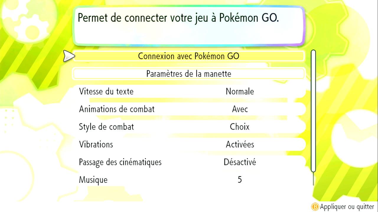 Transférer des Pokémon depuis Pokémon GO sur Pokémon Let's GO Pikachu et Évoli