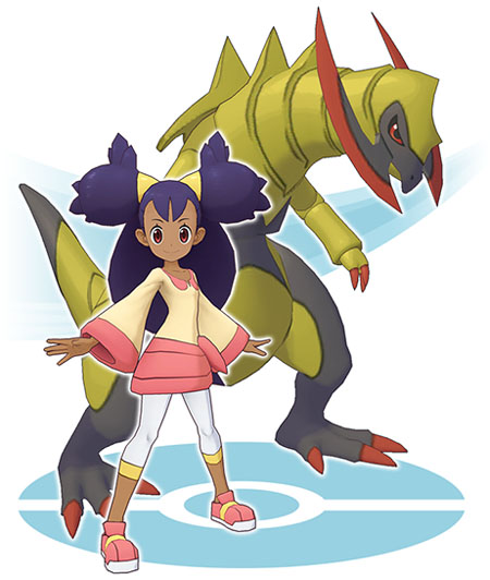 Duo Iris et Tranchodon Pokémon Masters