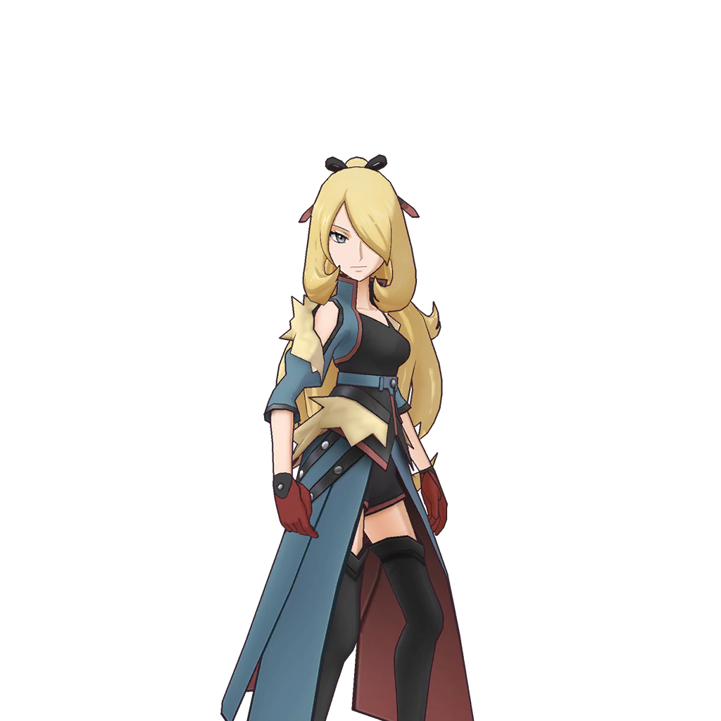 Duo Cynthia (Look Ultime 3) et Lucario