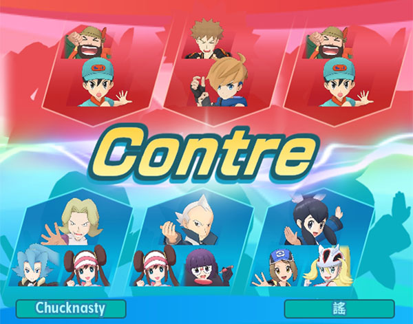 Le mode Co-Op Pokémon Masters