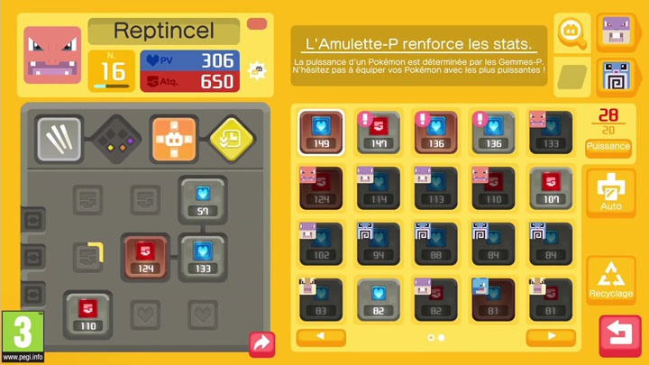 Screenshots Pokémon Quest