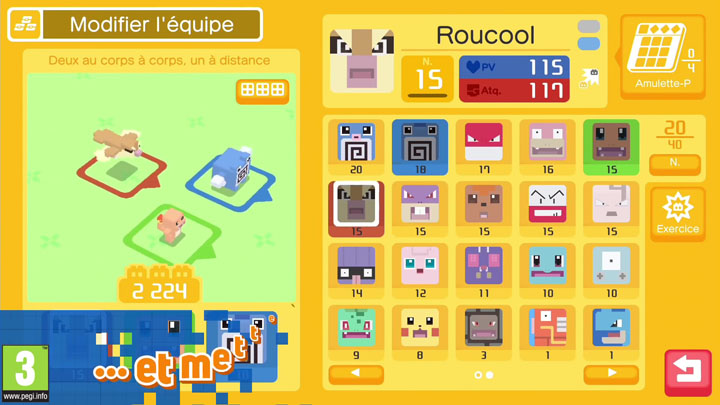 Screenshots Pokémon Quest