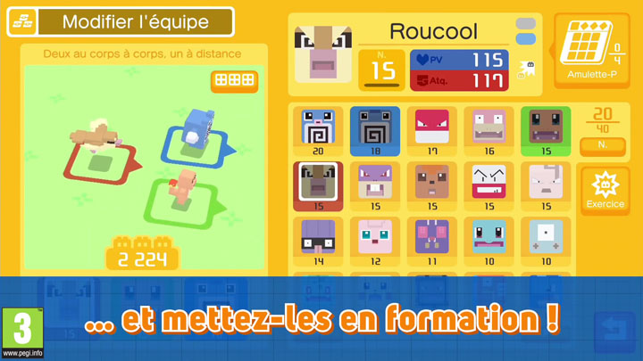 Screenshots Pokémon Quest