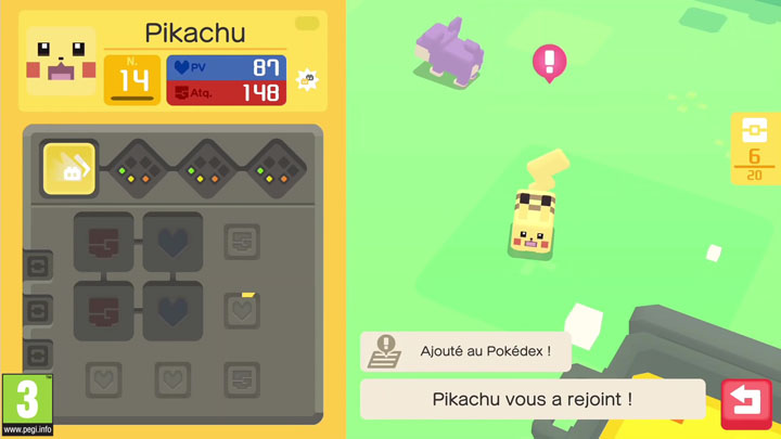 Screenshots Pokémon Quest