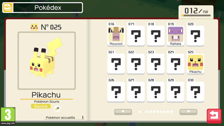 Screenshots Pokémon Quest