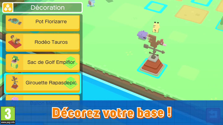 Screenshots Pokémon Quest