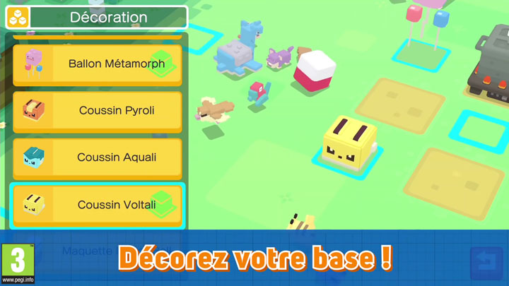 Screenshots Pokémon Quest