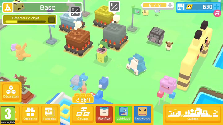 Screenshots Pokémon Quest