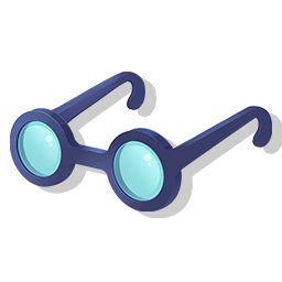 Objet Lunettes Sages - Wise Glasses Pokémon UNITE